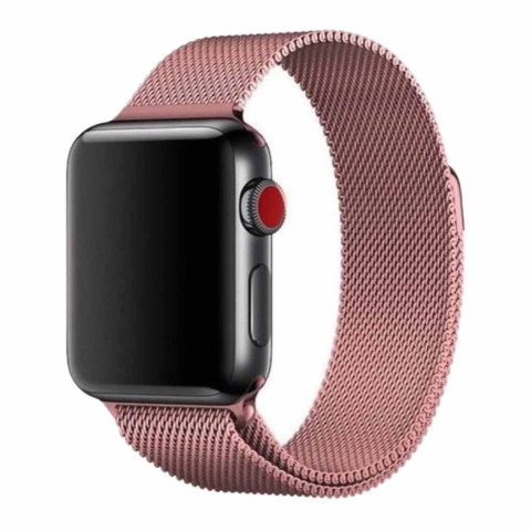 Ремешок для Apple watch 42/44/45mm Milanese Loop Band Rose gold Ремешок для Apple watch 42/44/45mm Milanese Loop Band Rose gold